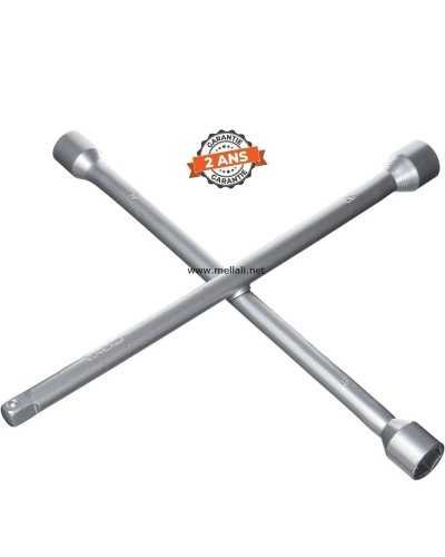 Clé croisé 17 mm/19 mm/21 mm avec carrée Haute Qualité MELLALI