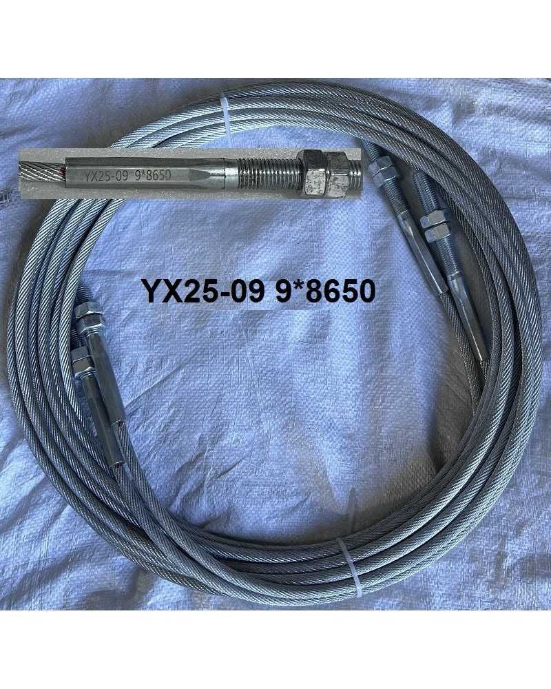 CABLE 2 COLONNE ( P2.T4H ) (YX25-09 9*8650) KIT 2 pis -hof