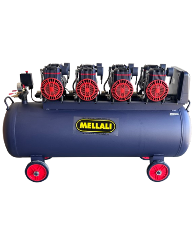 COMPRESSEUR Silencieux-200 lt-POUR ATELIER MÉCANIQUE ET LAVAGE