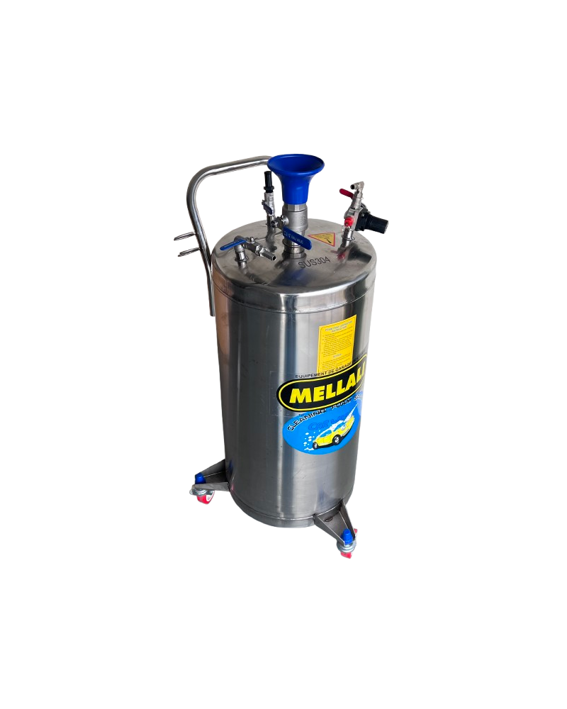 Mousseuse pneumatique de lavage de voiture Air Présure 70 Lt-INOX