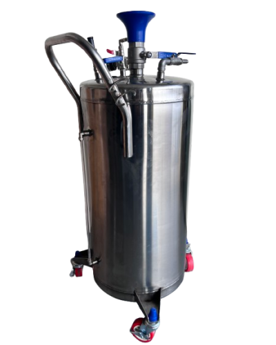 Mousseuse pneumatique de lavage de voiture Air Présure 70 Lt-INOX