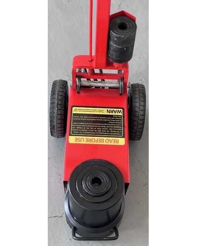 Cric rouleur hydraulique pneumatique pour camion.50 T